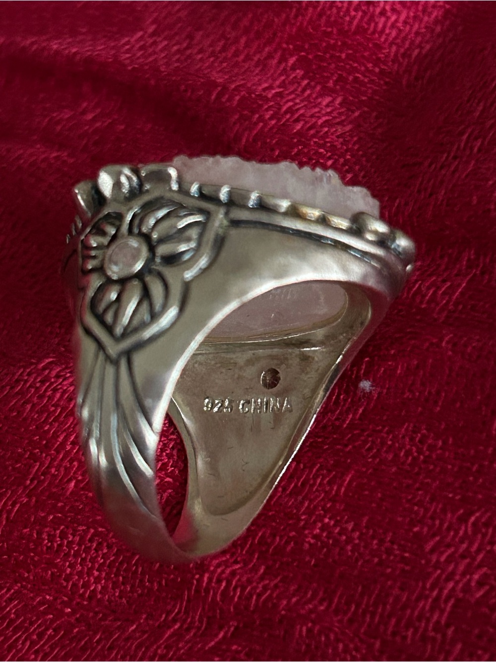 Silpada Beauty in the Rough Ring - R2942 - Size 9.5 - Picture 5 of 6